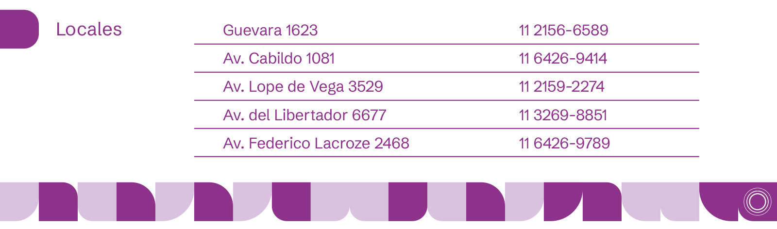 Locales