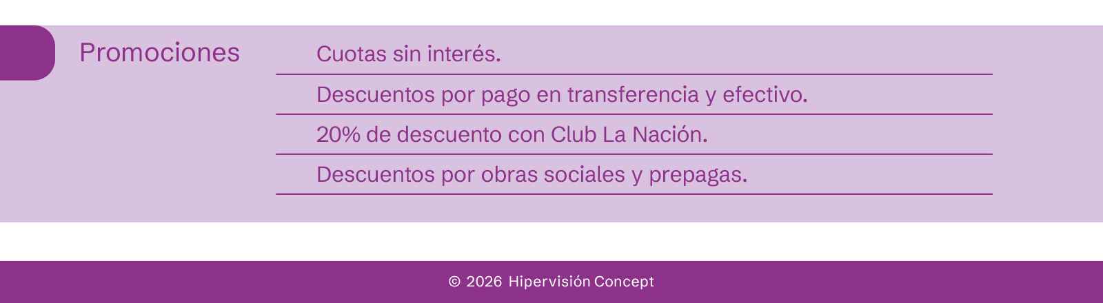 Promociones